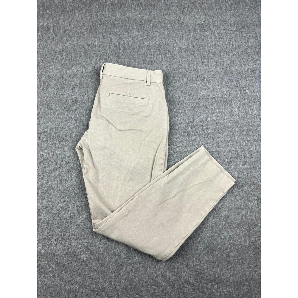 GAP Women's Size 6R Skinny Ankle Pants Stretch Mid Rise Beige Chinos